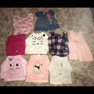 BUNDLE 18 month tops